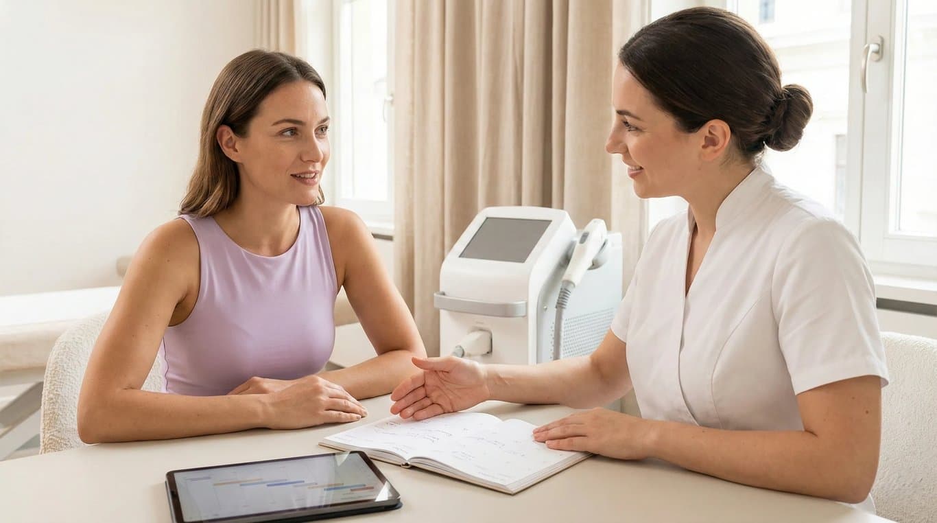 Laser ascelle: gestione pratica tra sedute, comfort e calendario sostenibile.