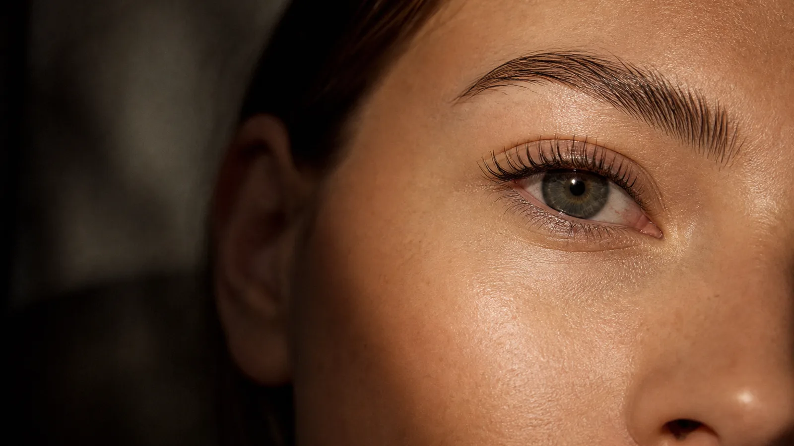 Sguardo definito dopo laminazione ciglia e sopracciglia