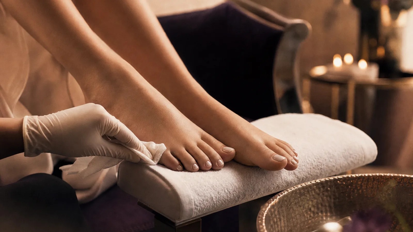 Pedicure estetica professionale: piedi curati e pelle levigata