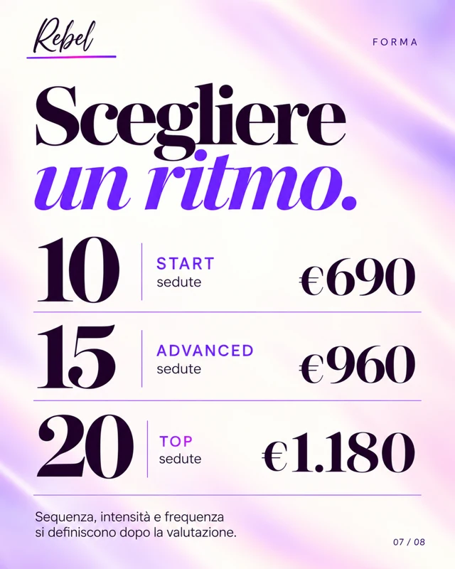Scegliere un ritmo.