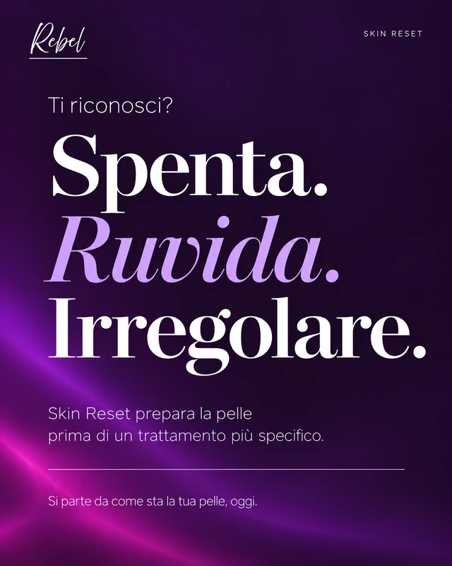 Spenta. Ruvida. Irregolare.