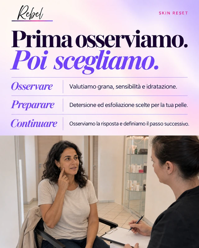 Prima osserviamo. Poi scegliamo.