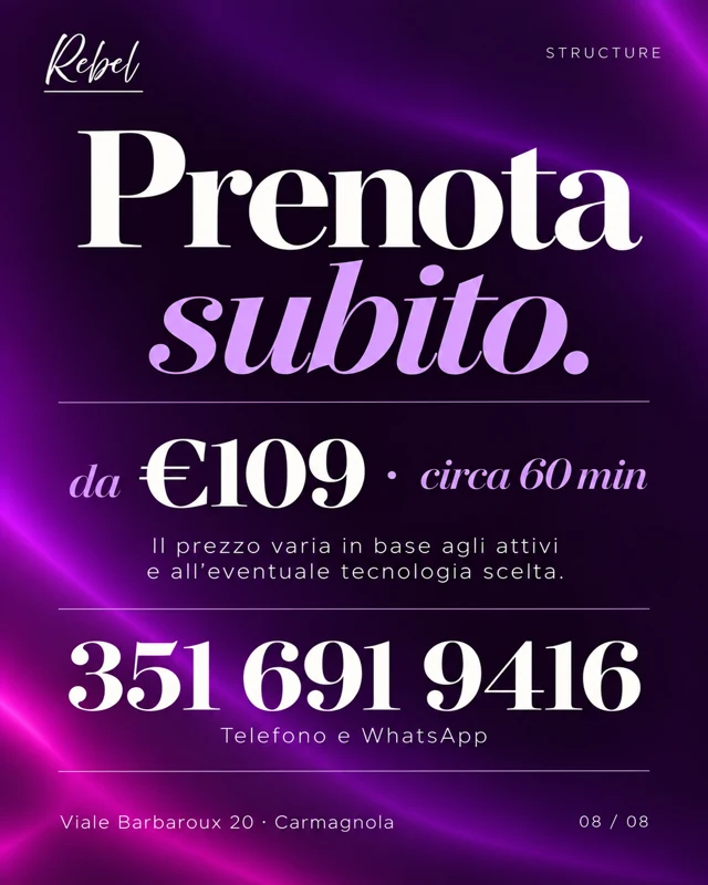 Prenota subito.