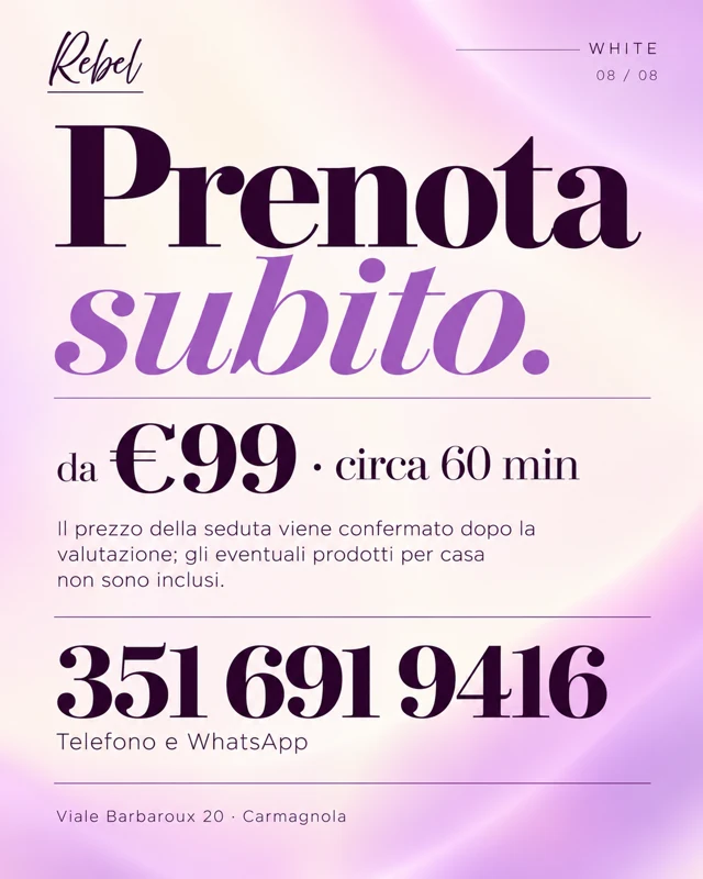 Prenota subito.