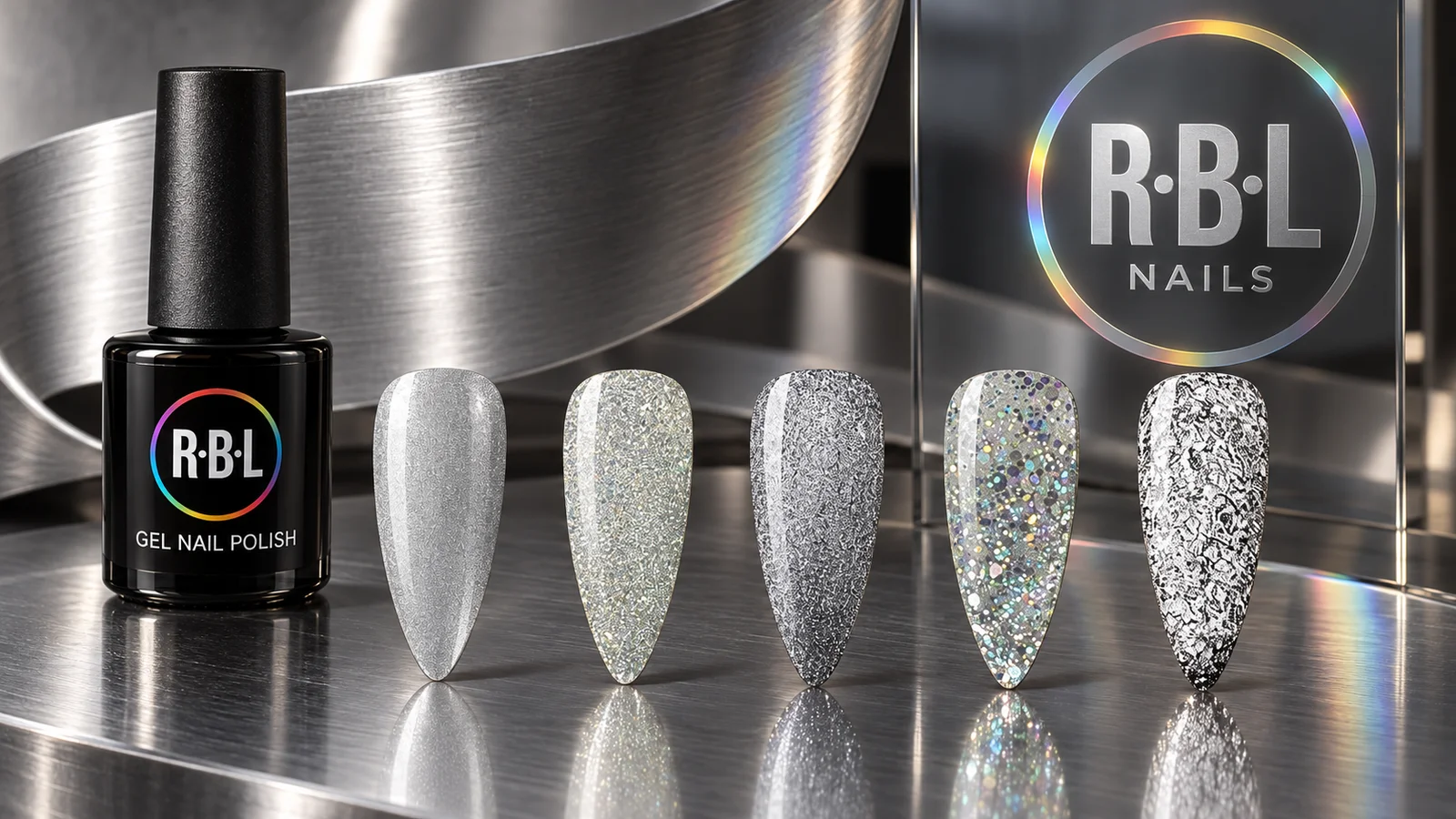 La palette completa di TIP della collezione RBL Argento Vivo